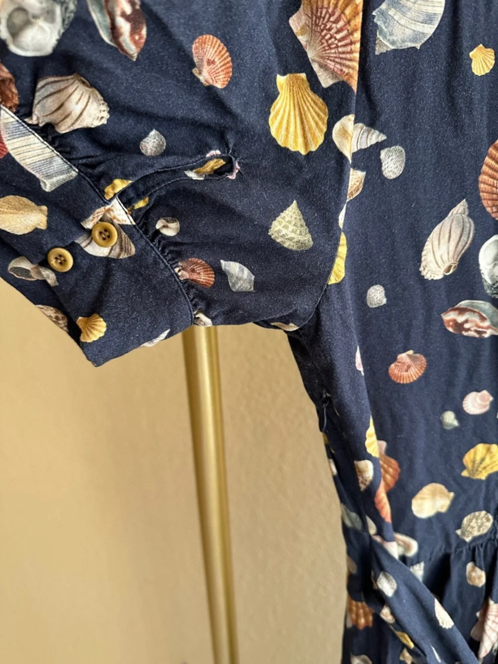 Natural History Museum x Joanie Albertine Shell Print Midaxi Dress - Picture 7 of 8